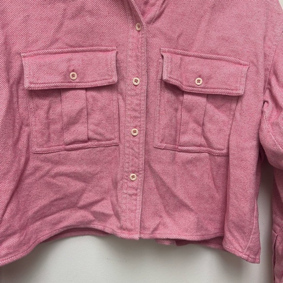 Madewell Flannel Cargo Button-Up Shirt - Picture 7 of 11